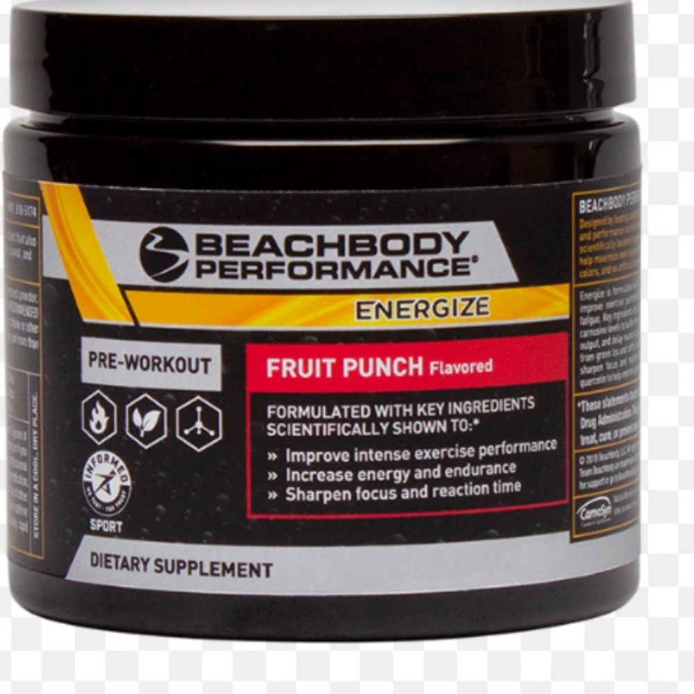 Beachbody Energize Fruit Punch flavor